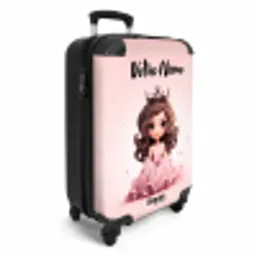 Prinses Poppy NBS - Handbagage koffer - Kinderen Unisex middel -productfoto_3d