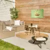 Pistache - Taart - Noten - Eten Tuinposter op houten frame 2 cm dik klein -sfeer2