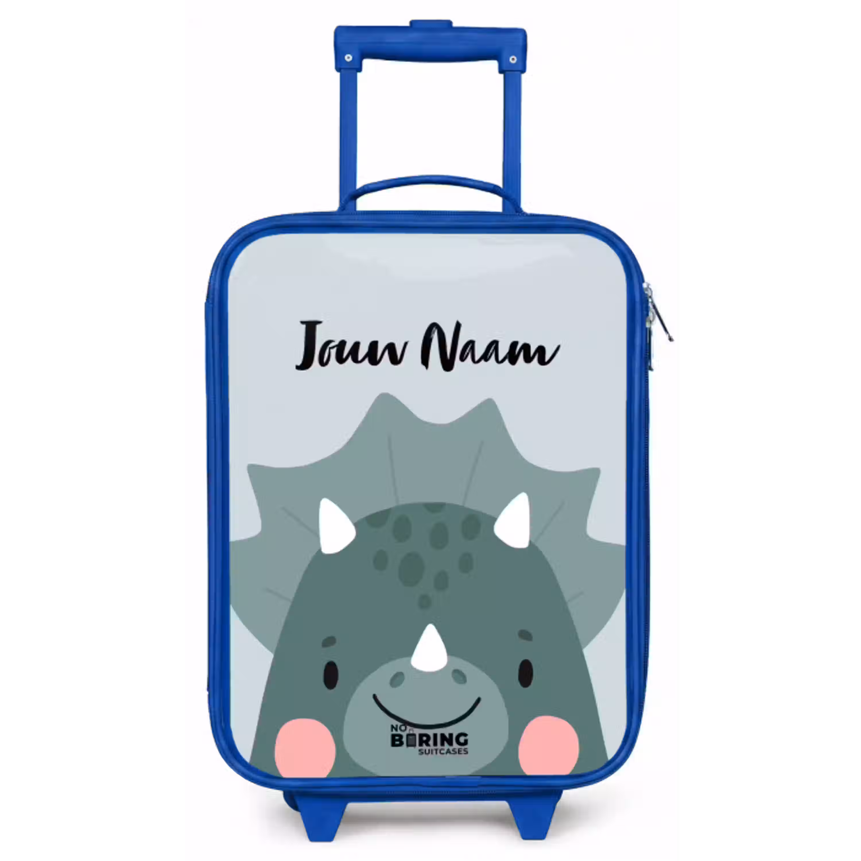 Tigo triceratops Kinderkoffer - Blauw klein -zz3dotto