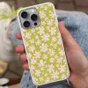 Bloemen - Roze - Getekend - Patroon Hoesje iPhone 16 Pro Max met koord klein -sfeer3