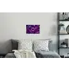 Paars - Bubbels - Schuim Muursticker klein -slaapkamer
