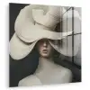 Modern - Vrouw - Hoed plexiglas 5mm klein -zzzproduct_nieuw