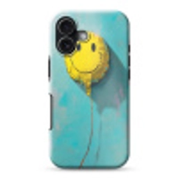 Ballon - Geel - Smiley Toughcase MagSafe Apple iPhone 17 klein -3d
