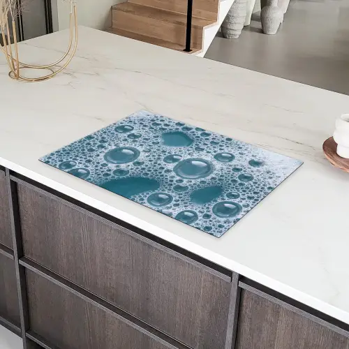 Schuim - Water - Textuur Inductie beschermer vinyl 3mm klein -sfeer8