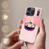 Rijst - Illustratie - Kom - Groente Telefoonhoesje iPhone 17 Pro klein -sfeer3_NL