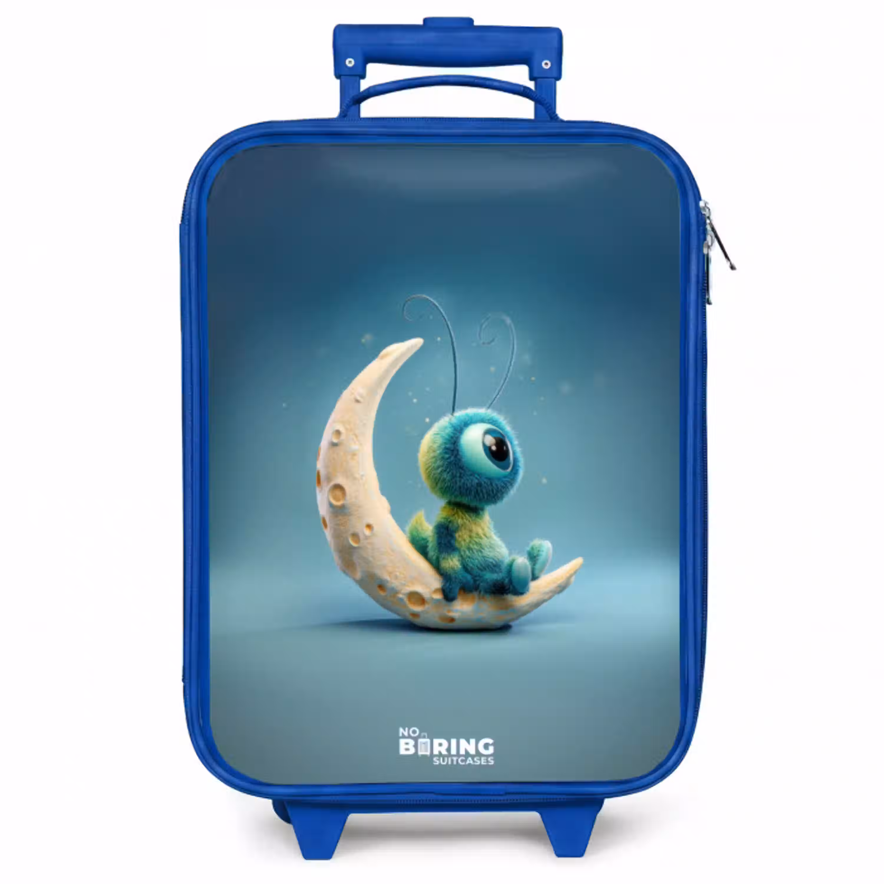 Dromerig Wezentje op de Maan Kinderkoffer - Blauw klein -zzz_website3d