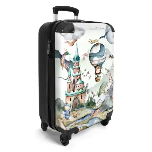 Toverland Koffer - NBS - Handbagage middel -productfoto_3d