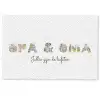 Opa & Oma - Lettercollage Deurmat klein -zkaufland3d