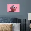 Cupcake - Kleurrijk - Edelstenen poster papier klein -sfeer2