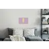 Beige - Ijsje - Spikkels Muursticker klein -slaapkamer