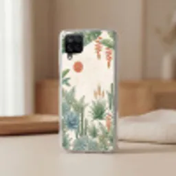 Woestijn - Planten - Groen Telefoonhoesje Samsung Galaxy A12 klein -sfeer2