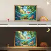 Schildpad - Flamingo - Tropisch - Oceaan Light Box met batterij (Wandlamp kind) middel -sfeer3_kind