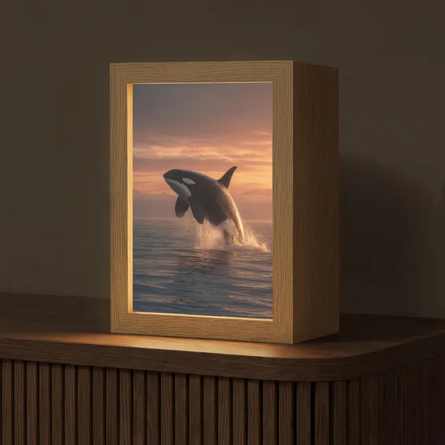 Table Lamp - Orca - Sea - Sunset