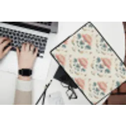 Lotus - Bloemen - Roze laptophoes neopreen klein 279 -bureau