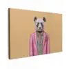 Panda - Pak - Zonnebril - Blauw canvas 2cm klein -z3d