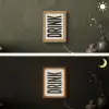 Vintage - Zwart - Decoratie - Japandi Light Box met kabel (Wandlamp) klein -sfeer3