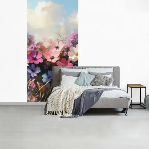 Bloemen - Kleurrijk - Bloei fotobehang vinyl groot -slaapkamer