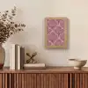 Varen - Patroon - Paars Light Box met kabel (Tafellamp) klein 925 -sfeer2