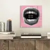 Mond - BLAH BLAH - Roze plexiglas 5mm klein -sfeer1
