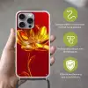 Bloem - Goud - Glazen Hoesje iPhone 16 Pro Max met koord klein -sfeer2_NL