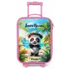 Pablo panda Kinderkoffer - Roze klein -zz3dotto
