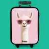 Lama - Wit - Zonnebril - Wimpers Kinderkoffer - Zwart klein -zzz_website3d_nbs