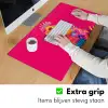 Haan - Kleurrijk - Kimono - Roze Muismat XXL klein -sfeer3
