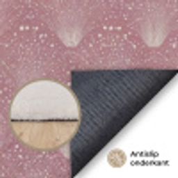 Trendy - Patroon - Roze Vloerkleed Rechthoek klein 1091 -uniquesellingpoint_antislip_NL