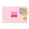Bisou - Roze - Minimalistisch Placemat vinyl groot -zzzproduct_Kitchenyeah-website