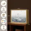 Abstract - Modern - Water - Hart Light Box met batterij (Wandlamp) middel -USP_websiteoverzichtNL