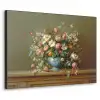 Vaas - Pastel - Kleuren - Bloemen Textielframe zwart klein -3d