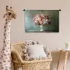 Orchidee - Boeket - Vaas - Bloemen Wandkleed katoen klein -wsfeer5_kind