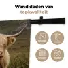Schotse hooglander - Bergen - Grasveld Wandkleed katoen klein -sfeer2
