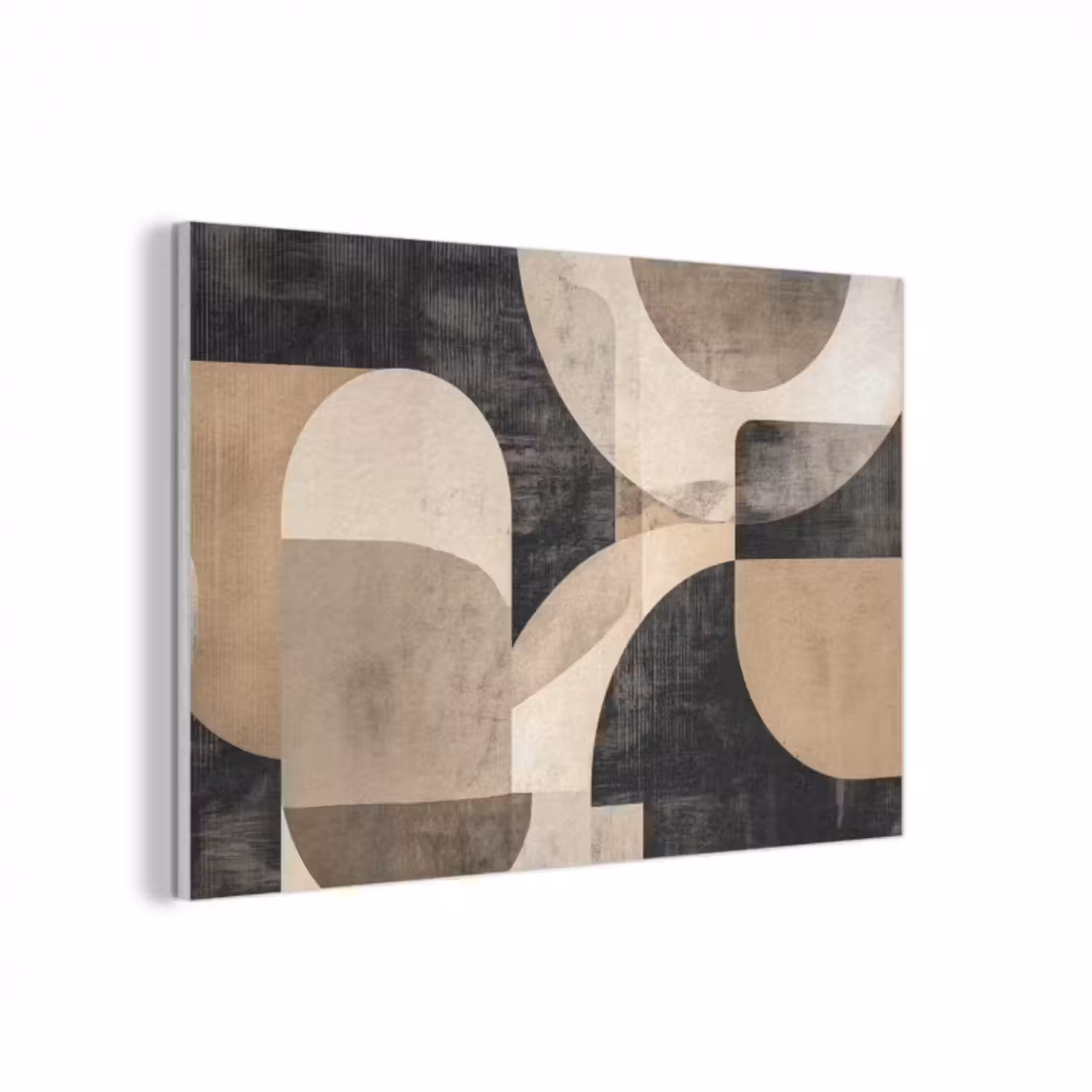Akustikbild - Abstrakt - Formen - Modern - Beige