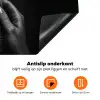 Bestek - Zwart - Wit Inductie beschermer vinyl 3mm klein -zzzzzzz-td-onderkant