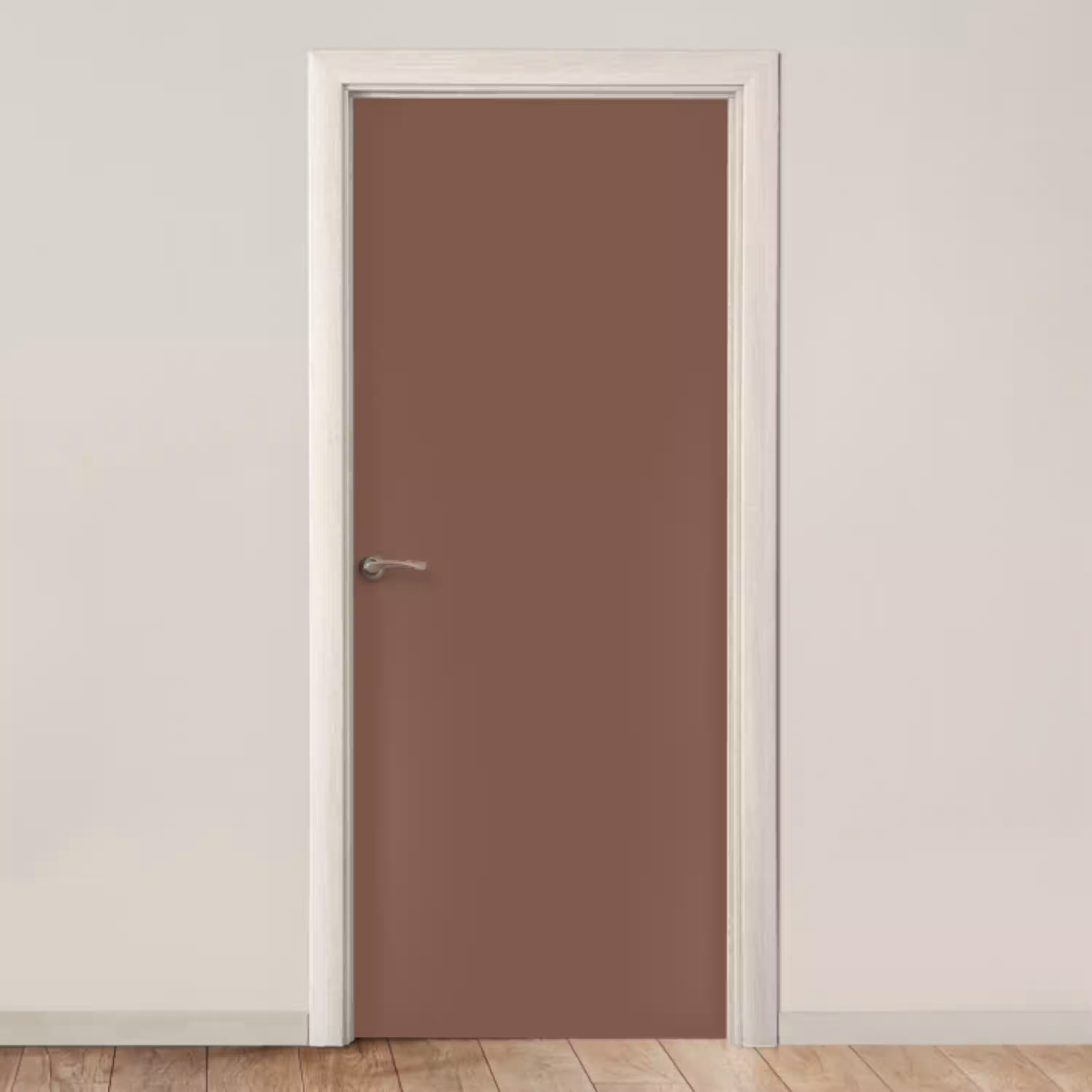 Muted - Chestnut - Bruin deurposter klein 289 -3d_beige