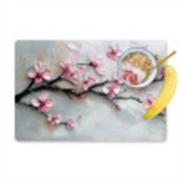 Bloesem - Kunstzinnig - Roze - Sakura Placemat vinyl groot -zzzproduct_Kitchenyeah-website