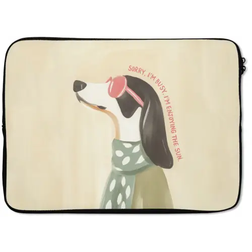 Quote - Hond - Zonnebril laptophoes neopreen klein -zkaufland3dotto