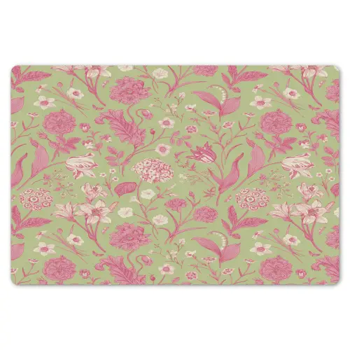 Classic - Pink - Mint Placemat vinyl groot 368 -zzsfeer1_Kitchenyeah-website