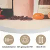 Wijnflessen - Takken - Sinaasappels Akoestische PET Vilt - Rond klein -closeup_NL