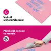 How lucky are we - Klavervier - Roze - Blauw Inductie beschermer vinyl 3mm klein -wsfeer6_website