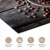 Kop - Koffie - Hout - Bonen poster papier klein -closeup_NL