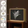 Maïskolf - Glanzend metaal - Elegant Light Box met batterij (Wandlamp) middel -USP_websiteoverzichtNL