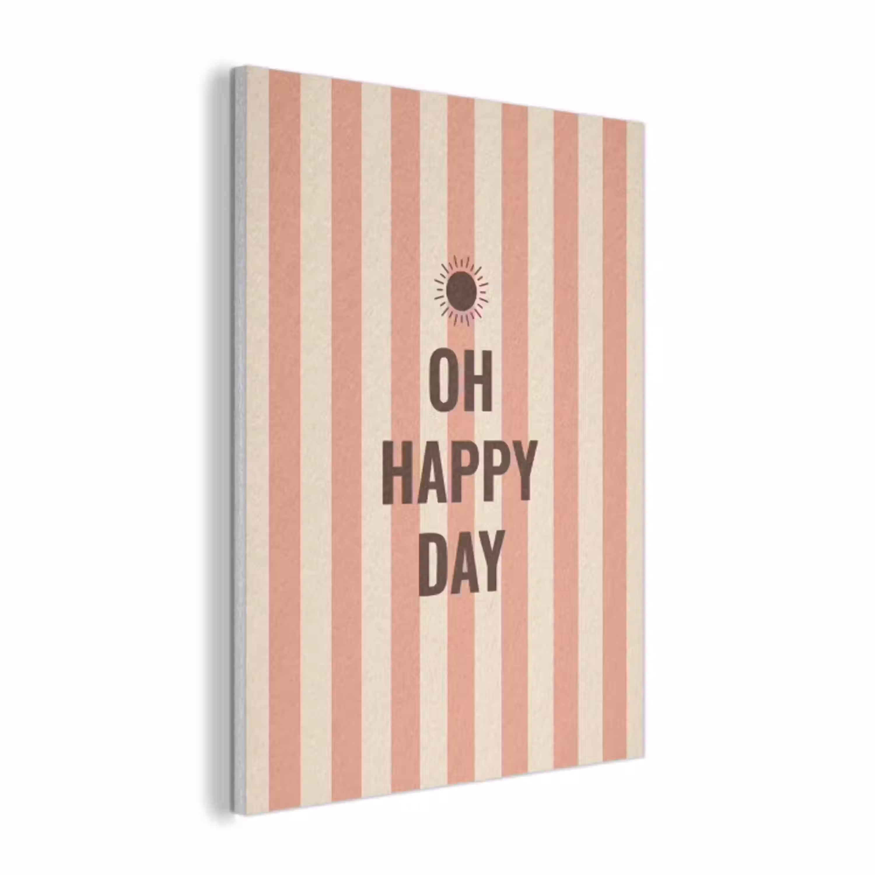 Quote - Zomer - Strepen PET vilt klein -3d