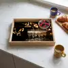 Lichtjes - Champagne - Dienblad - Glazen Dienblad Rechthoek middel -sfeer2