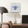 Bij - Modern - Delfts - Blauw plexiglas 5mm klein -sfeer6