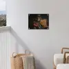 Bril - Leeuw - Bank - Hoed tuinposter los doek klein -sfeer8