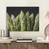 Asperges - Groen - Zwart PET vilt klein -sfeer1