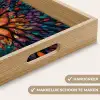 Mozaïek - Kleurrijk - Boom - Takken Dienblad Rechthoek middel -USP_HandgreepNL