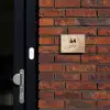 Houtnerf - Modern Naambord Rechthoek middel -sfeer1-rechthoek-S